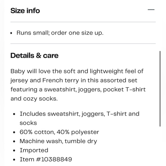 PL Baby By Petit Lem Assorted 4-Piece Set - Picture 6 of 9